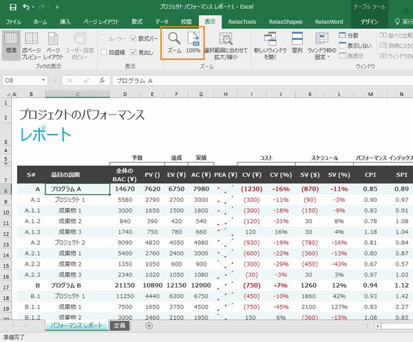Excelのアレ 大きな表を画面ピッタリに拡大して作業しやすくする小ワザ Mitok ミトク