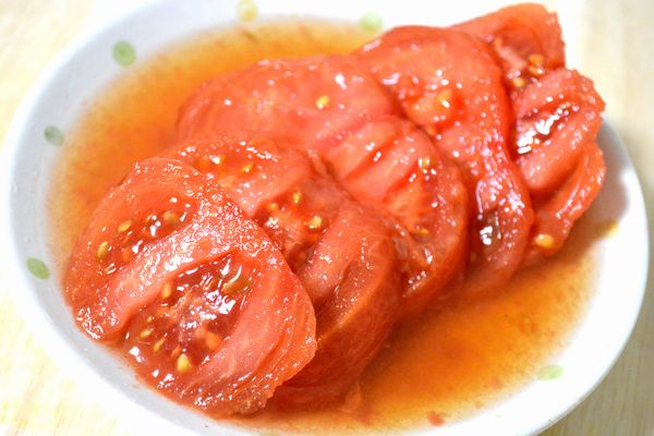 孤独のグルメで旨そうだった トマトの酢漬け のおいしい作り方 フレッシュな旨味がキューッとくるっ Mitok ミトク