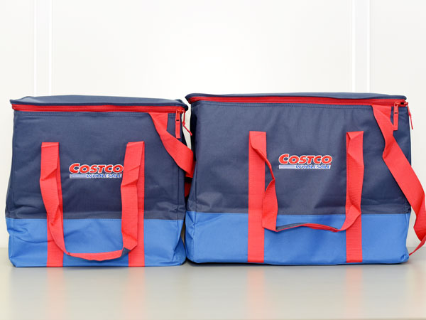 コストコの新オリジナル保冷バッグ『クーラーバッグ 2パック』は「小 