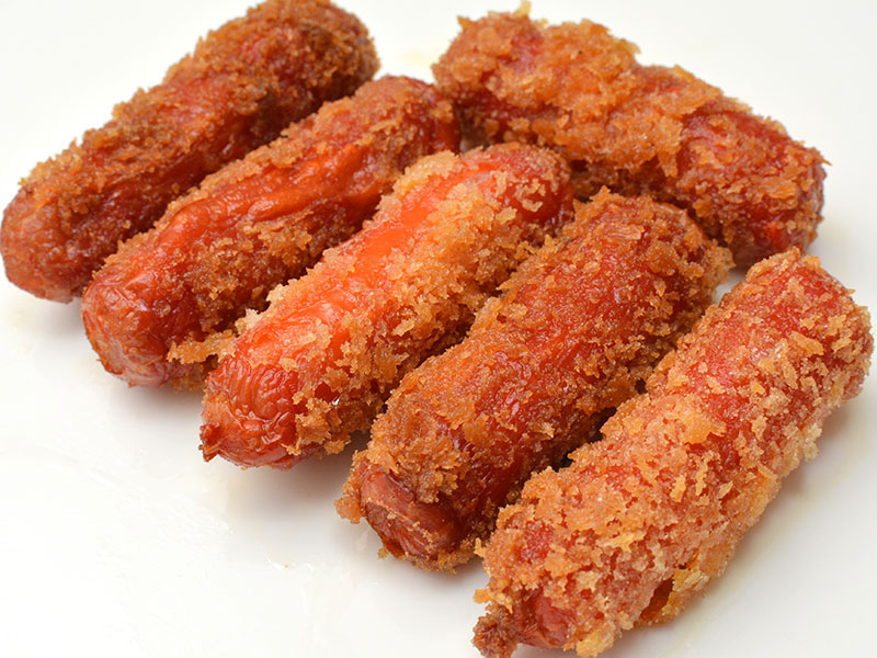 業務スーパーにある お徳用赤ウインナー 500g は昭和感あふれる赤色で弁当おかず向き Mitok ミトク