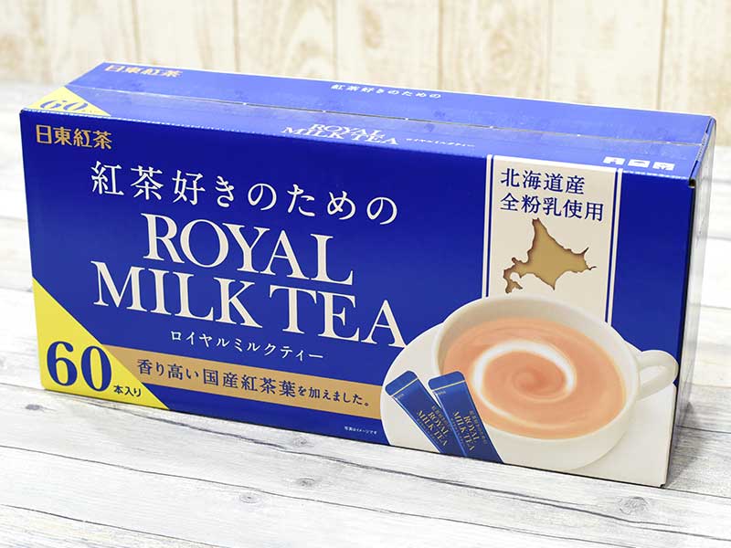 コストコなら『日東紅茶 ロイヤルミルクティー』がお買い得？ 60本入りのコスパを調べてみた