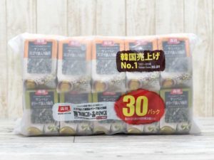 ヤンバン 韓国海苔 10切×30袋（エゴマ油／オリーブ油）