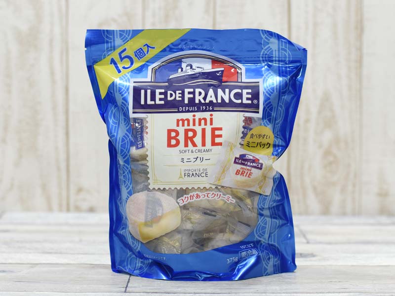 85％以上節約 冷蔵発送 ミニブリーチーズ 25g x 15個 ILE DE FRANCE