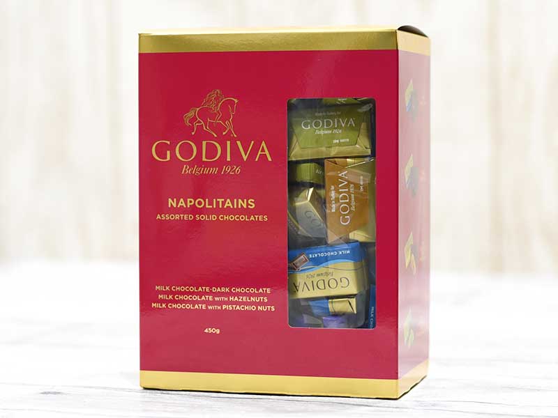 コストコの100個超チョコ『ゴディバ ナポリタン』は4種のおいしさを詰めたお買い得パック