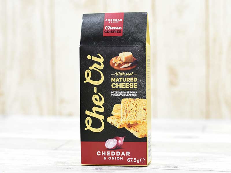 業務スーパーの『チェダーチーズクリスプ（オニオン）』は期待以上に濃くておつまみ菓子に激推し