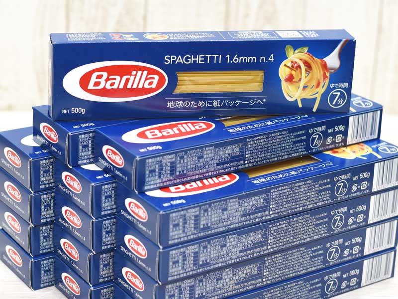 コストコなら『バリラ スパゲッティ n.4（1.6mm）』が安い？ 7.5kg箱のコスパを調べてみた