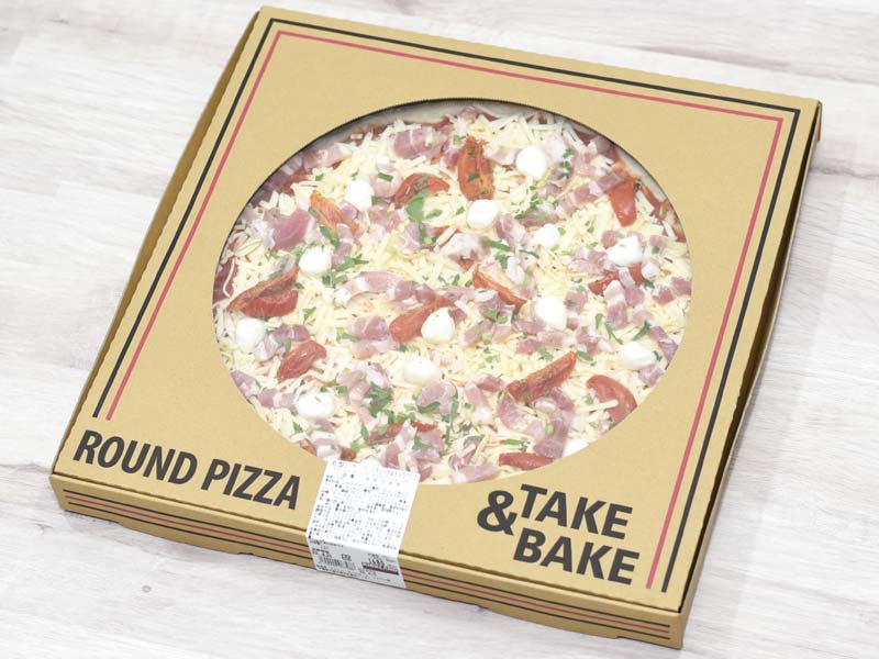 コストコ特製ピザ『パンチェッタ＆水牛モッツァレラ』は肉もチーズも絶妙に絡み合った定番グルメ