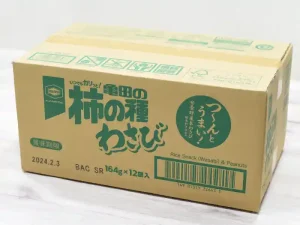 亀田の柿の種 わさびBOX（亀田製菓）